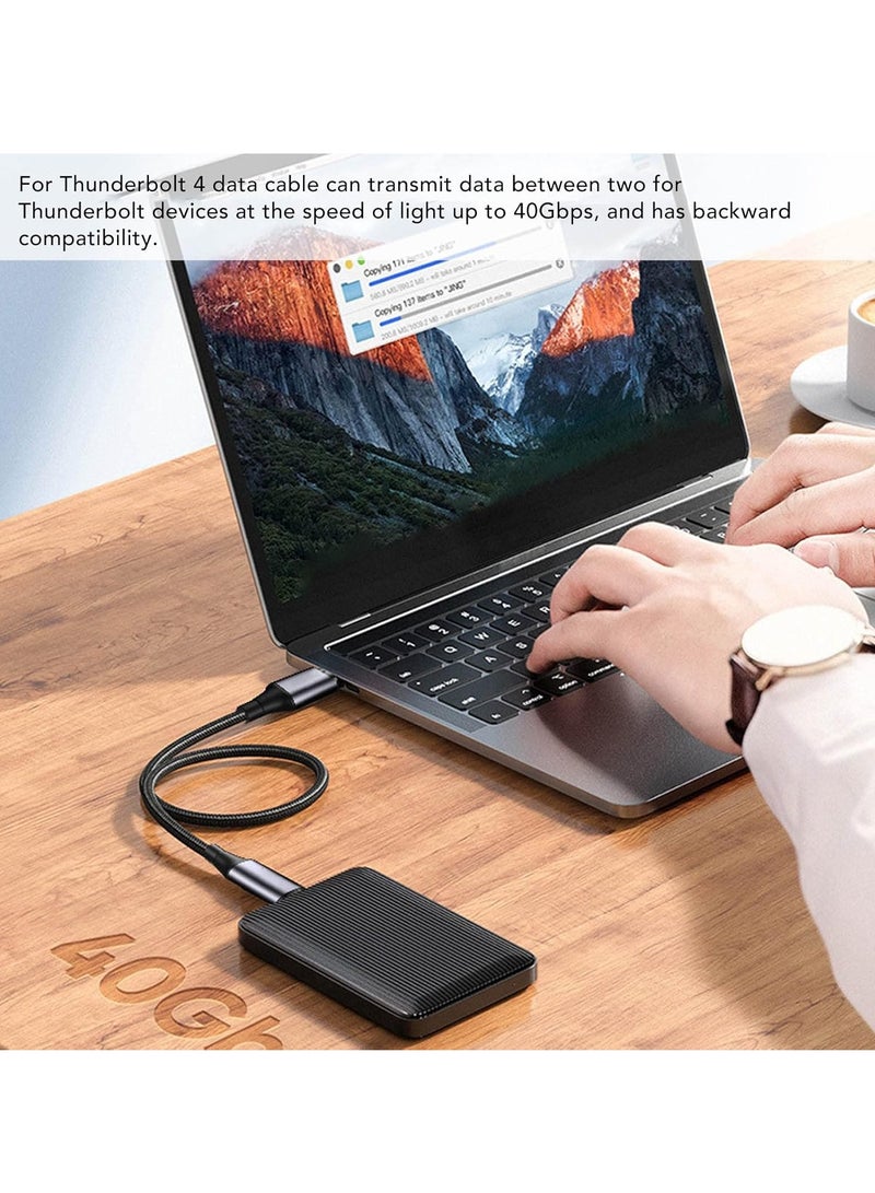 Cable- 8K 60Hz USB C 3ft to 4.0 Data Cable 4 PD100W 40Gbps Extension Cable Type C 80cm Tablet Laptop Charging Adapter