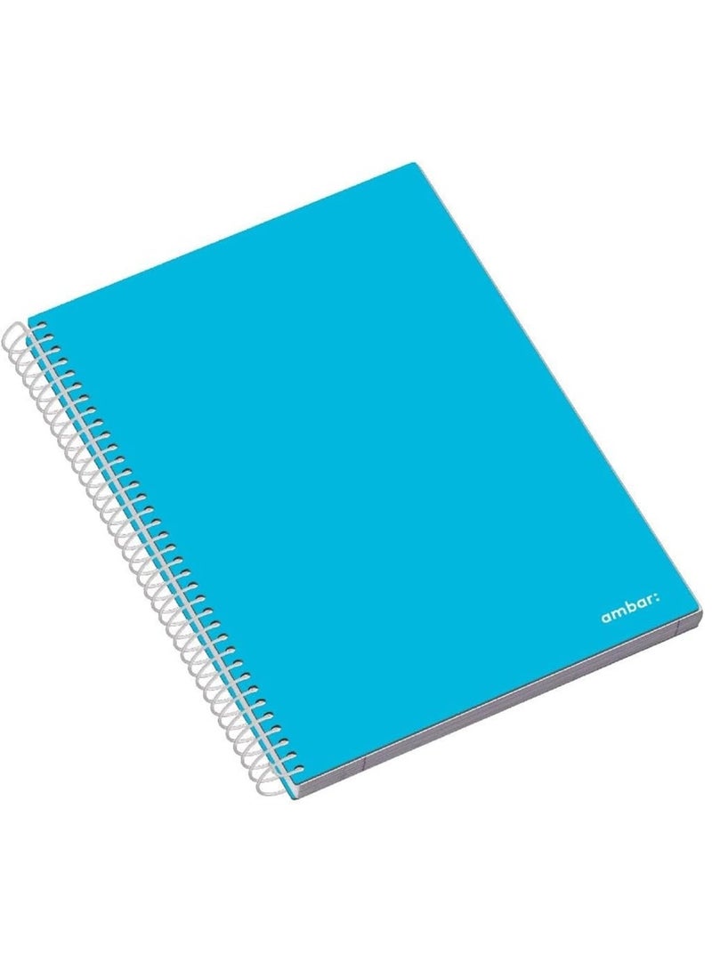 Ambar 1-Piece A4 Size Hard Cover Spiral Notebook Assorted Colours - Image 5