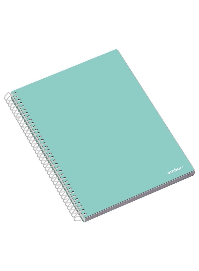 Ambar 1-Piece A4 Size Hard Cover Spiral Notebook Assorted Colours - Image 1