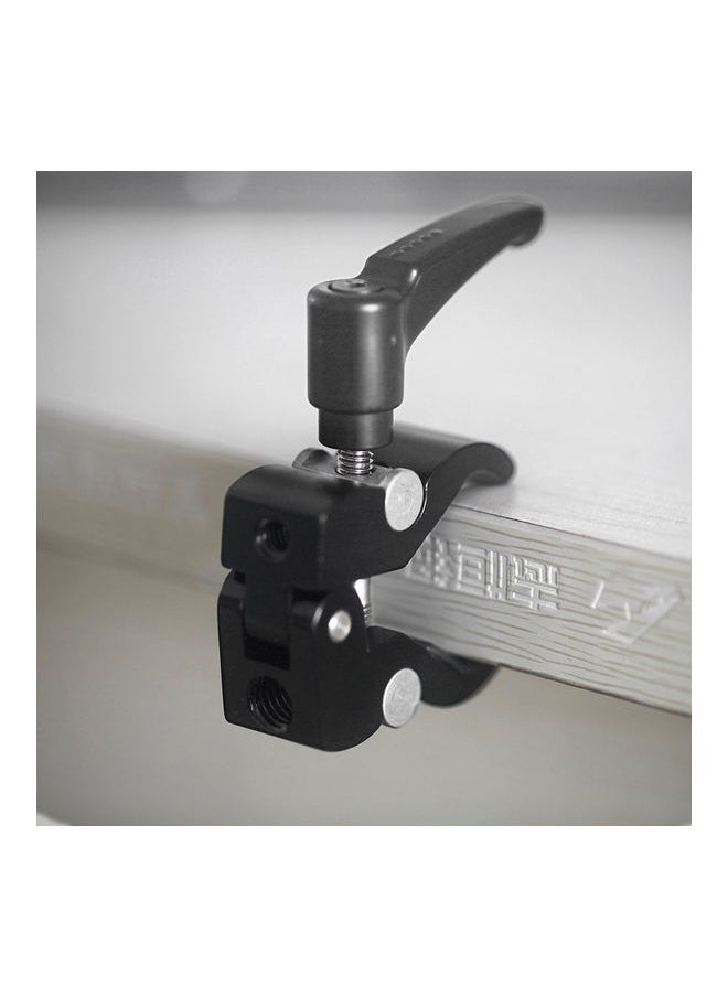 NIBEMINENT Camera Magic Friction Arm Small Super Clamp Black  - Image 1