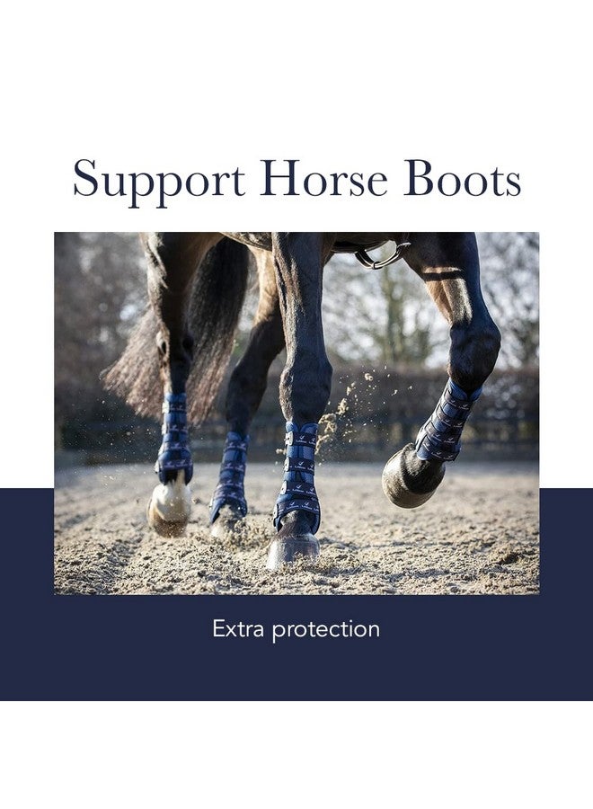 LeMieux Schooling Support Horse Boots - Protective Gear and Training Equipment - Equine Boots, Wraps & Accessories (White/Large) - Image 3