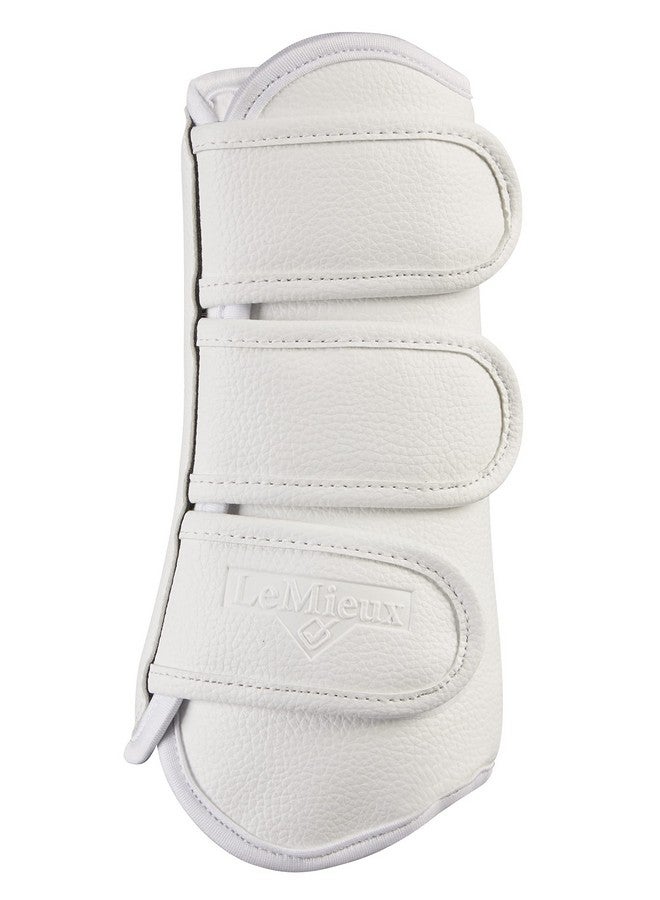 LeMieux Schooling Support Horse Boots - Protective Gear and Training Equipment - Equine Boots, Wraps & Accessories (White/Large) - Image 1
