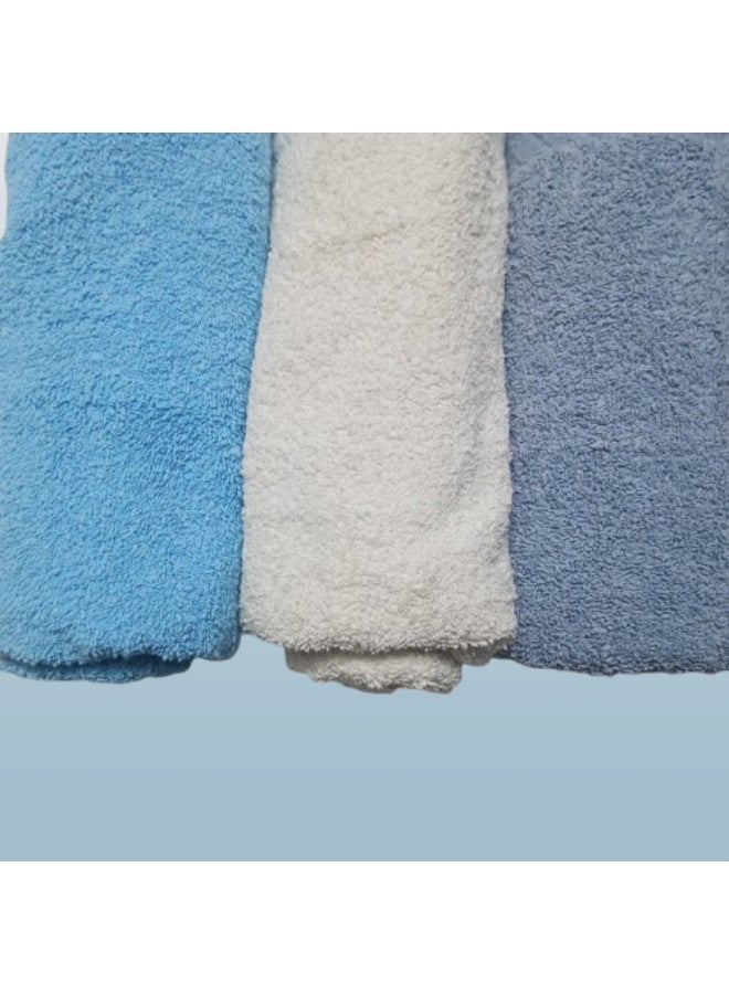 Cotton towels, 55 x 105 cm, 3 pieces - Image 2