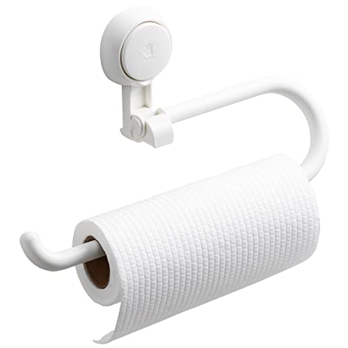 Nyarra Kitchen Towel Holder, Multifunctional Paper Towel Holder with Vacuum Suction, Easy One Push Installation, Napkin Holder for Kitchen, Under Cabinet, Over The Sink, Kitchen Towels [NR-0630] - Image 1