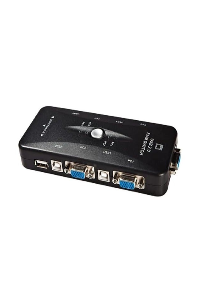 Generic KVM SWITCH USB 4 PC TO 1 VGA