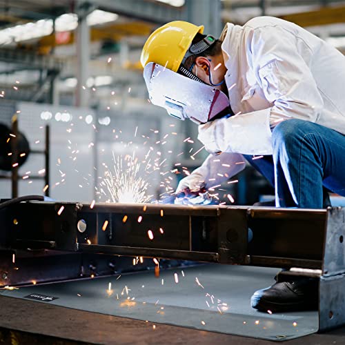 FLASLD Heavy Duty Welding Blanket Fiberglass Fire Blanket Protect Work Area from Sparks, Insulated Blanket for Smoker&Grill Accessories (40 x 40 inches) - Image 2