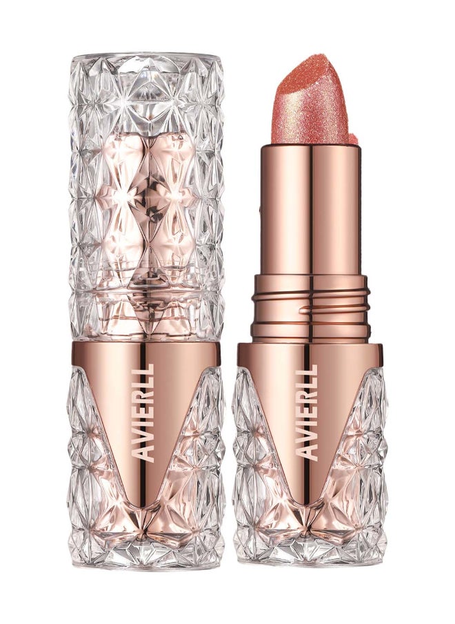 Avierll - Diamond Shiny Lipsticks, Fine Glitter Lipstick - Moisturizing, Long-Lasting, High Pigment, Creamy Texture, Universal Skin Fit Lip Colors With Pearl Finish, Non-Greasy Formula For All Skin Types - Image 1