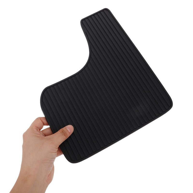 Car Mud Flaps 2pcs Set Rubber Splash Guards Wheel Well Covers Weather Resistant Utility Trailer Mudguards Exterior Accessories For Trucks And Cars - Image 4