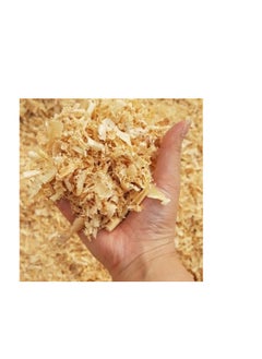 Home Pets and Plants Wood Shavings Sawdust ,  Clean ,  Organic Guinea Pigs Breeding , Hamsters , Rabbits , beddings for Cages (Brown, 500 g)