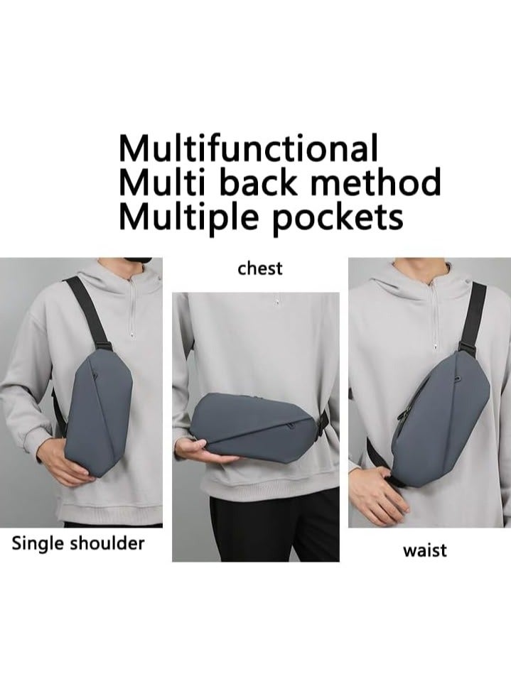 Oasisgalore Men's and women's Fanny Packs Large Crossbody Bag Adjustable Shoulder Straps  - Image 4