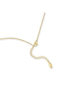 POLICE Birdy NecklaceHalf-Winged Mother-of-Pearl Butterfly with Sparkling Crystals, Gold-Plated, Luxe and Fearless Expression  - Image 3