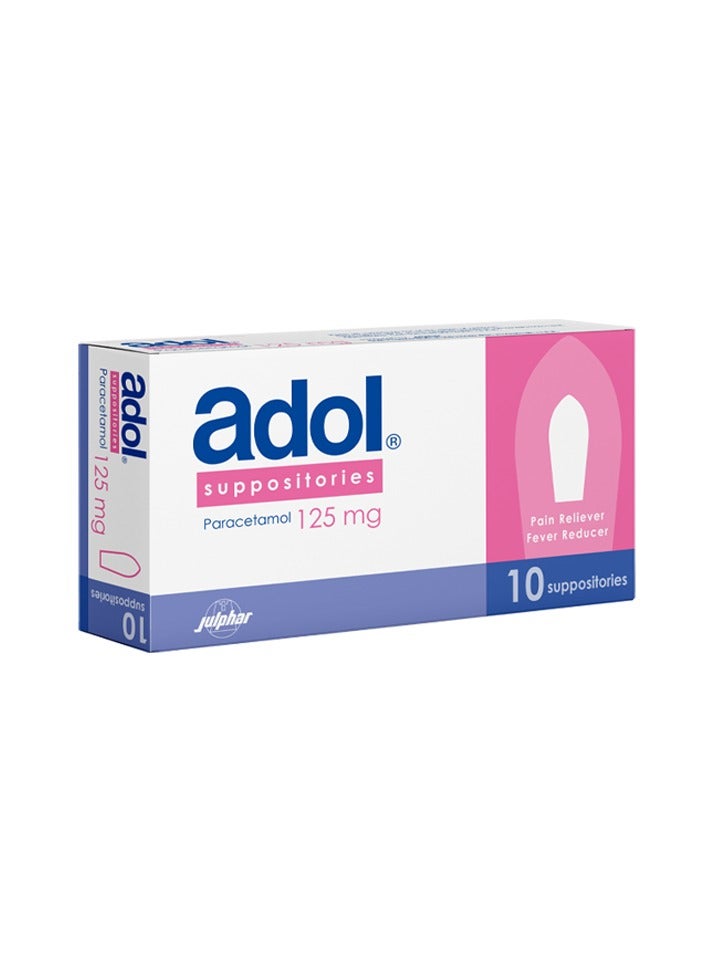 Buy Adol 125 mg 10 suppositories Online | 15 Minutes Instant Delivery ...