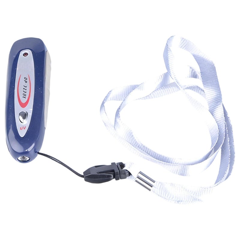 2 In 1 Money Detector With Sunshine Light For Multi Currency Blue 3.3 Inch Compact - Image 2