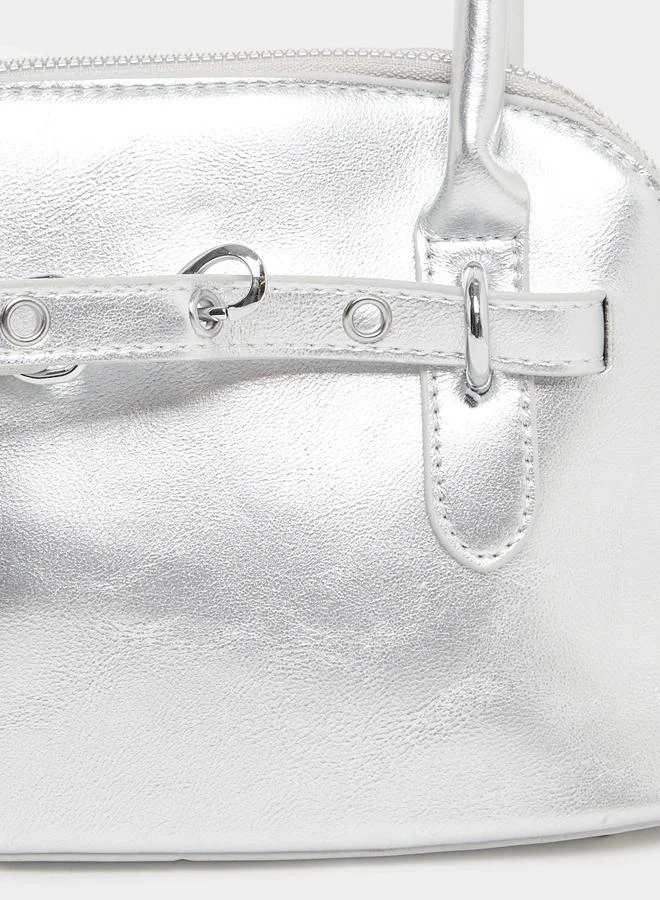 Styli Styli Belted Detail Dual Handle Handbag