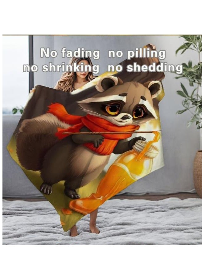 عام بطانية رقيقة من الفانيلا الكرتونية للأطفال أو الطلاب (دافئة ومريحة ومناسبة للنوم والألعاب) 100 سم * 150 سم - 742 - Image 1