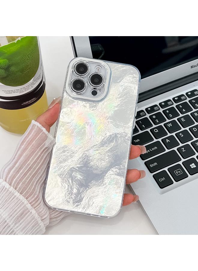 Zaboon Case For iPhone 13 Pro Plating Glitter Texture TPU Phone Case with Lens Film - Image 1