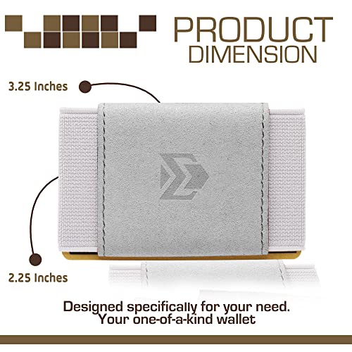 VBAX Elastic Wallet for Men & Women – Slim Minimalist Front Pocket Credit Card Holder, Stretch Fabric Design Fits 10 Cards & Cash – Compact Everyday Carry Wallet for Travel & Daily Use - Image 4