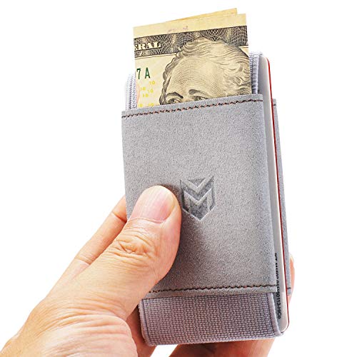 VBAX Elastic Wallet for Men & Women – Slim Minimalist Front Pocket Credit Card Holder, Stretch Fabric Design Fits 10 Cards & Cash – Compact Everyday Carry Wallet for Travel & Daily Use - Image 5