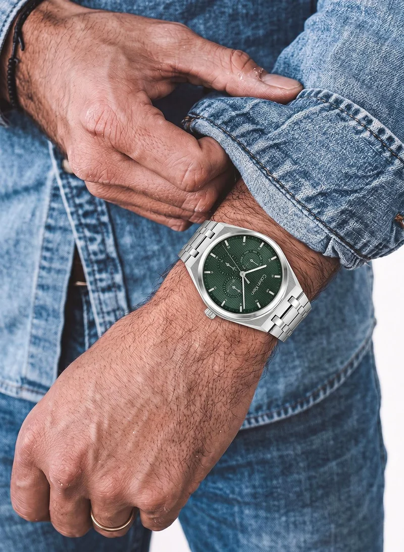 CALVIN KLEIN Multifunction Quartz analog Watch Steel Bracelet