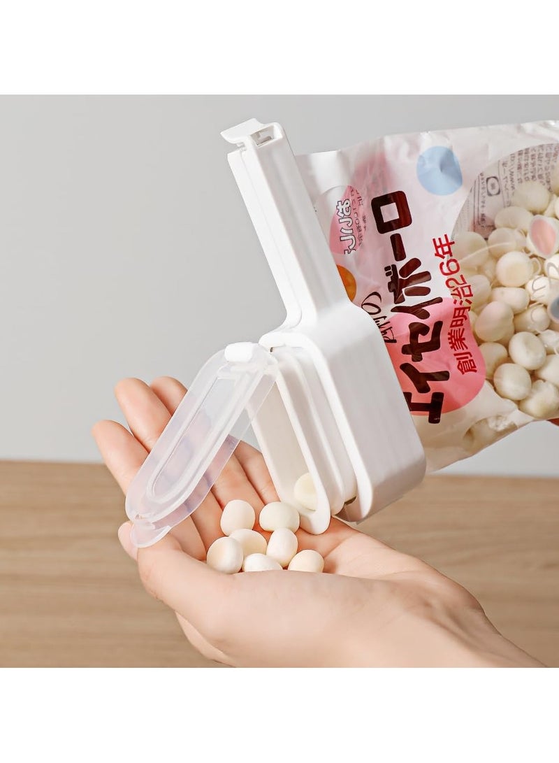 Food Clip Set, 2 Sizes, Flip-Up Chip Bag Clips for Airtight Food Storage, Durable Plastic Sealing Clips - Image 3