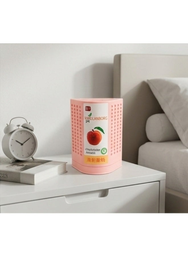 Natural Air Freshening Gel  – Odor Remover and Air Purifier for Bathrooms, Bedrooms, Cars, and Offices, Long-Lasting 30-Day Fragrance, Safe, Non-Toxic, Compact Gel for Home and Work Spaces-Fresh Peach - Image 5