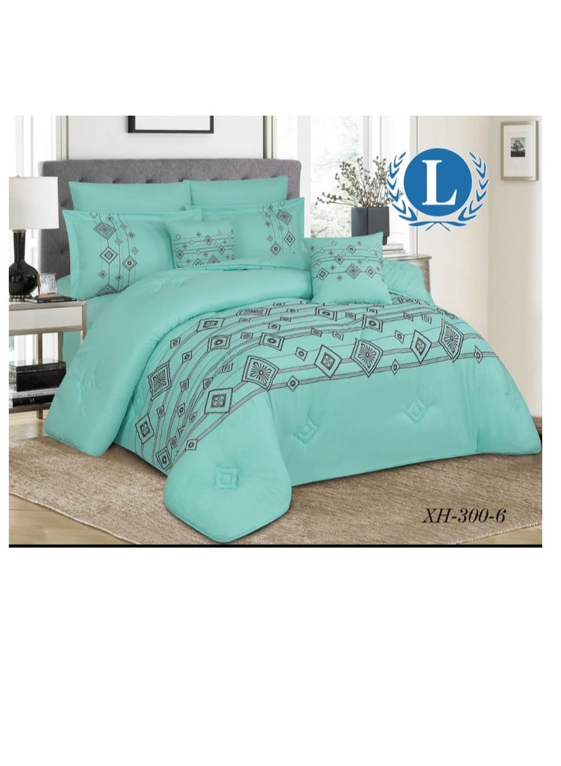 لحاف سرير مطرز مزدوج - Image 1