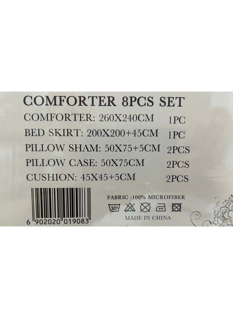 لحاف سرير مطرز مزدوج - Image 2