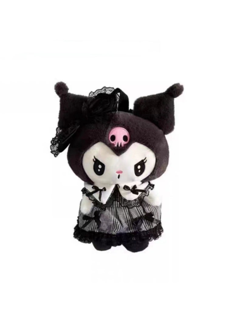 Cute dark blocklist library lomi doll bag doll graduation versatile cartoon birthday plush gift backpack backpack  - Image 3