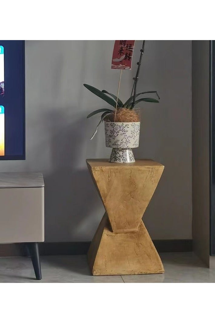 fashionhome Premium Modern Rustic Wooden Coffee Table Side Table End Table Accent Piece for Living Room Bedroom Patio - Image 1