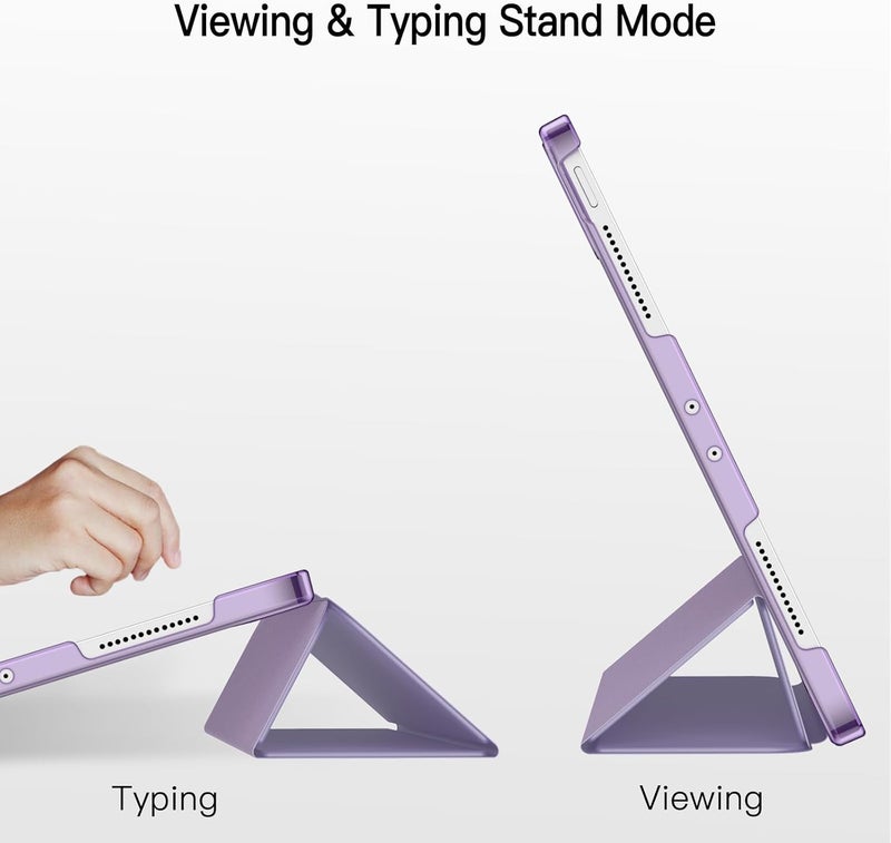 Jetech Case for iPad Pro 11-Inch, 2022/2021/2020/2018 Model (4th/3rd/2nd/1st Generation), Compatible with Pencil, Cover Auto Wake/Sleep (Light Purple) - Image 5