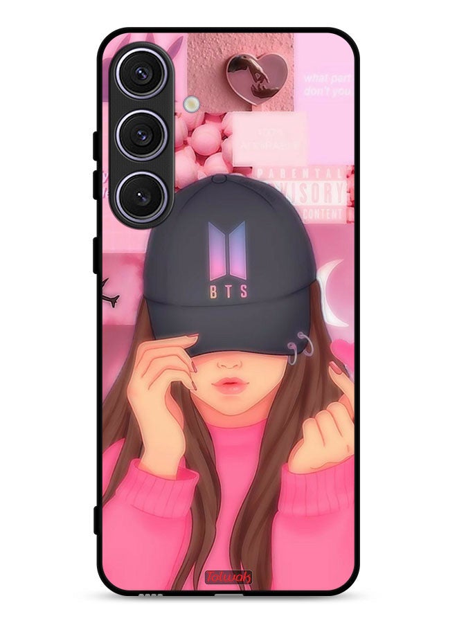 Tolwak Samsung Galaxy S24 5G Protective Case Cover Cap Girl Snap - Image 1