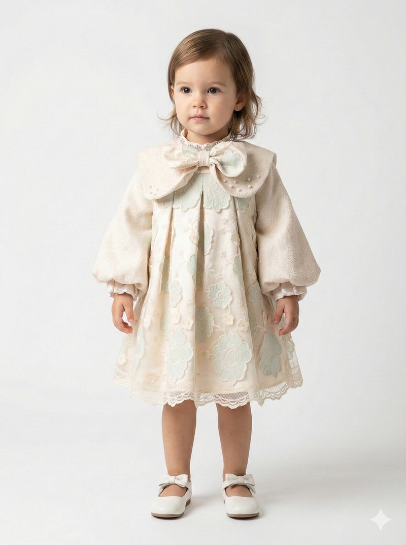 bravokids فستان بناتي، مقاسات من سنتين إلى ست سنوات، 2613 - Image 2