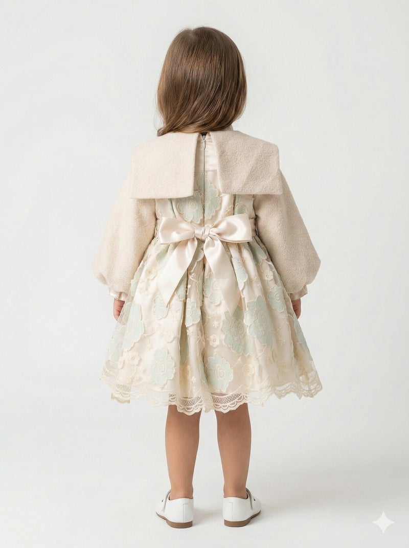 bravokids فستان بناتي، مقاسات من سنتين إلى ست سنوات، 2613 - Image 3