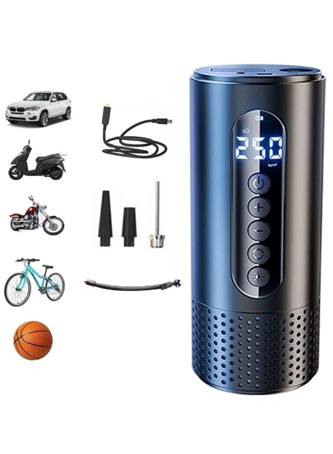 Happy Home 12V 150PSI Mini Portable Car Air Compressor – Wireless Electric Tire Inflator Pump (Powered by Car Cigarette Lighter)  - Image 1