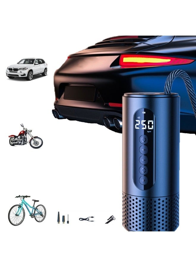 Happy Home 12V 150PSI Mini Portable Car Air Compressor – Wireless Electric Tire Inflator Pump (Powered by Car Cigarette Lighter)  - Image 4