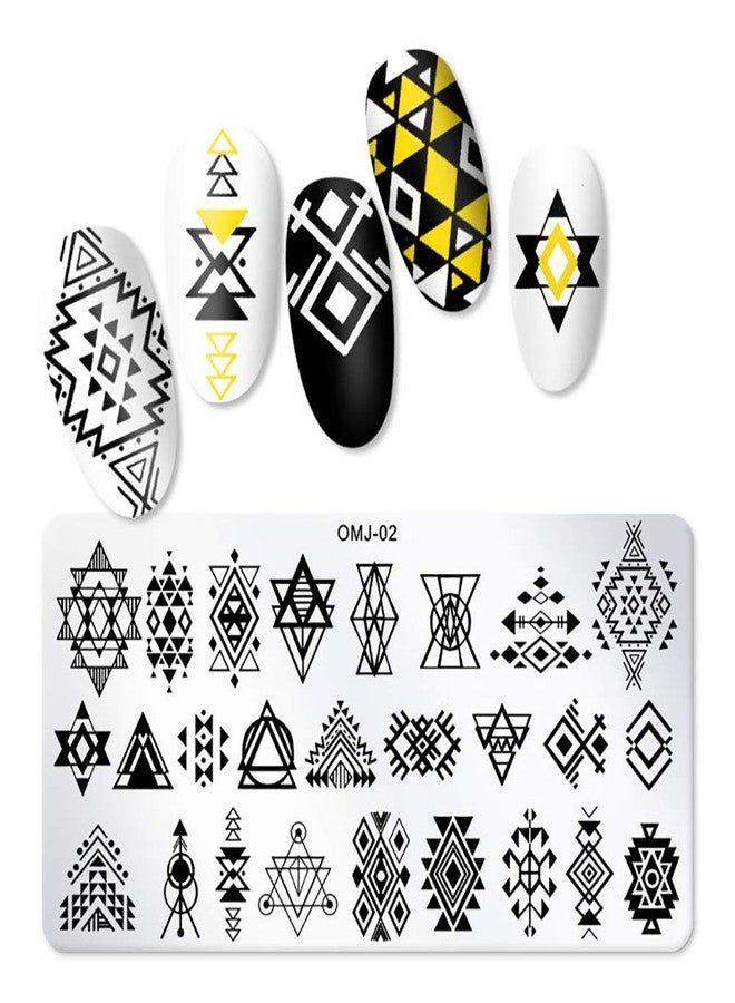 سيلبوي مجموعة سيلبيكوي من 6 قطع من قوالب ختم الأظافر، قوالب ختم أظافر صيفية بتصميمات الفراشات والزهور، أدوات تزيين الأظافر، إكسسوارات مانيكير، أدوات العناية بالأظافر المنزلية - Image 4