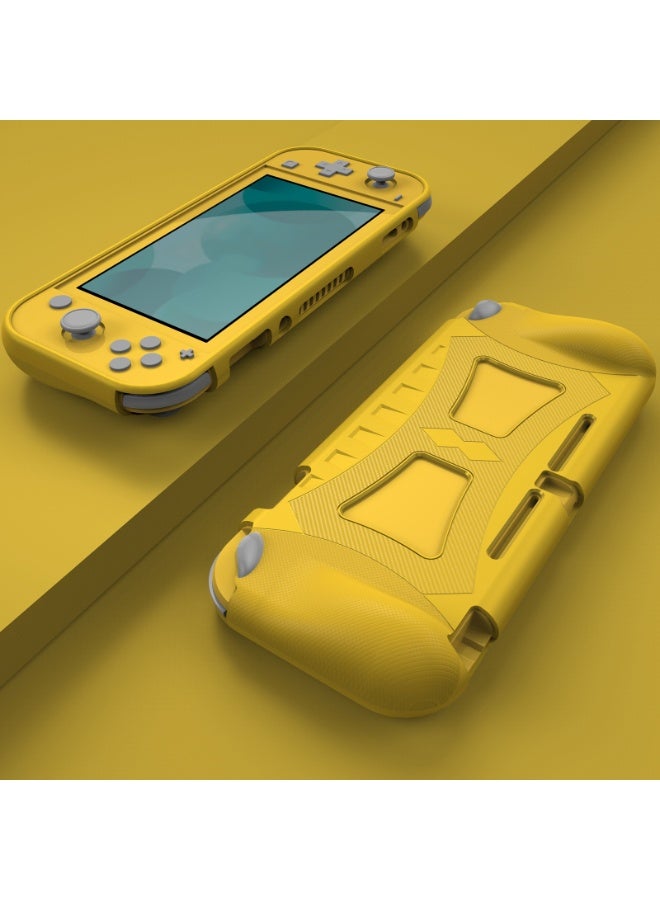 TPU Soft Protective Shell Drop Resistance for Nintendo Switch Lite(Yellow) - Image 5