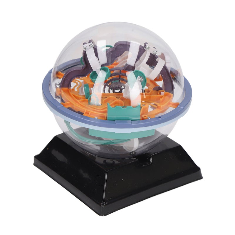 3D Labyrinth Ball Educational Improve Intellect Build Up Patience Plastic for Children Kids 100 Obstacles - Image 1