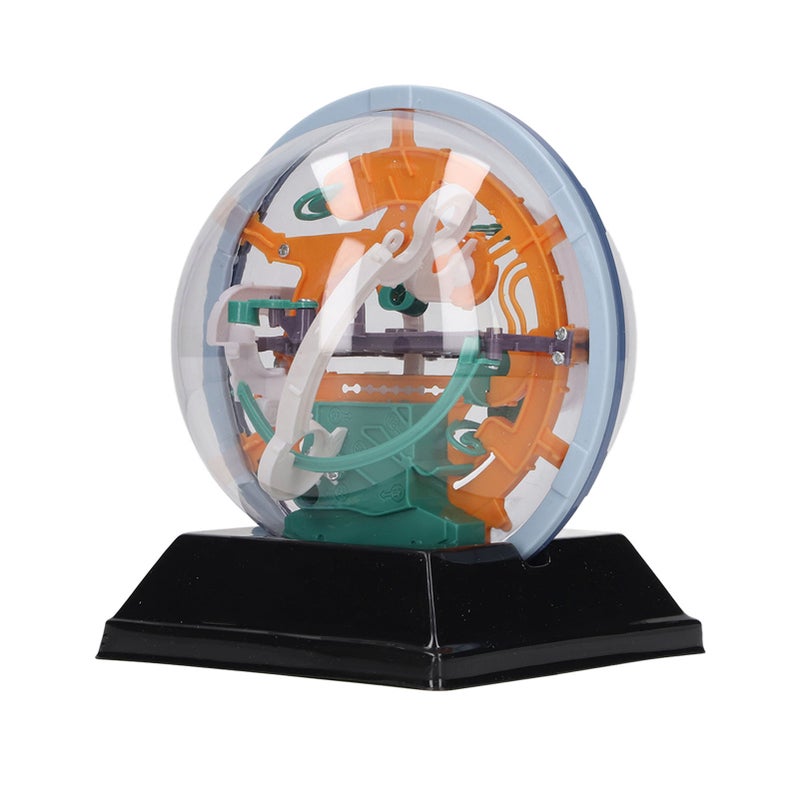 3D Labyrinth Ball Educational Improve Intellect Build Up Patience Plastic for Children Kids 100 Obstacles - Image 2