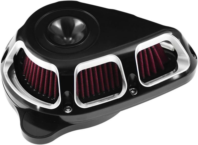 QASULER Motorcycle Turnable Air Cleaner - Image 1