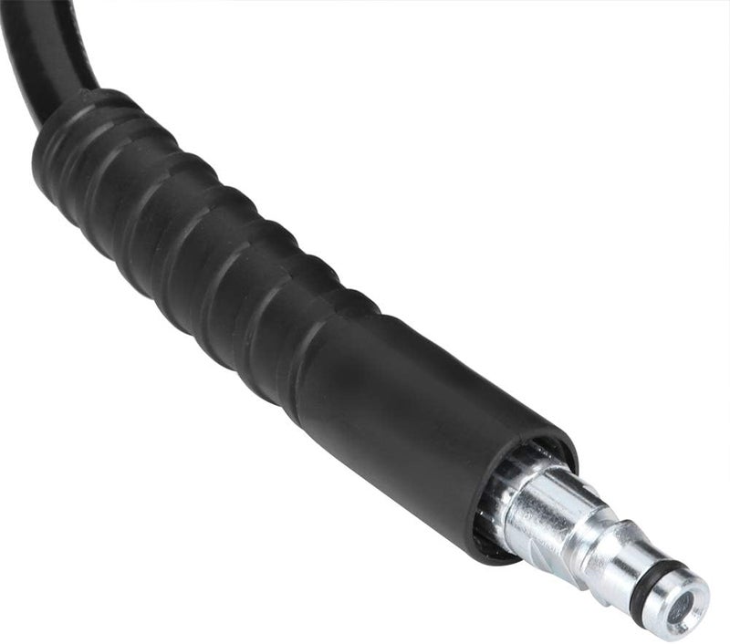 woobles High Pressure Replacement Water Hose, Steel Wire Braid High Pressure Cleaning Washer Water Hose Pipe Tube Fit for Karcher K2 K3 K4 K5 K Series(10M, Black) - Image 1