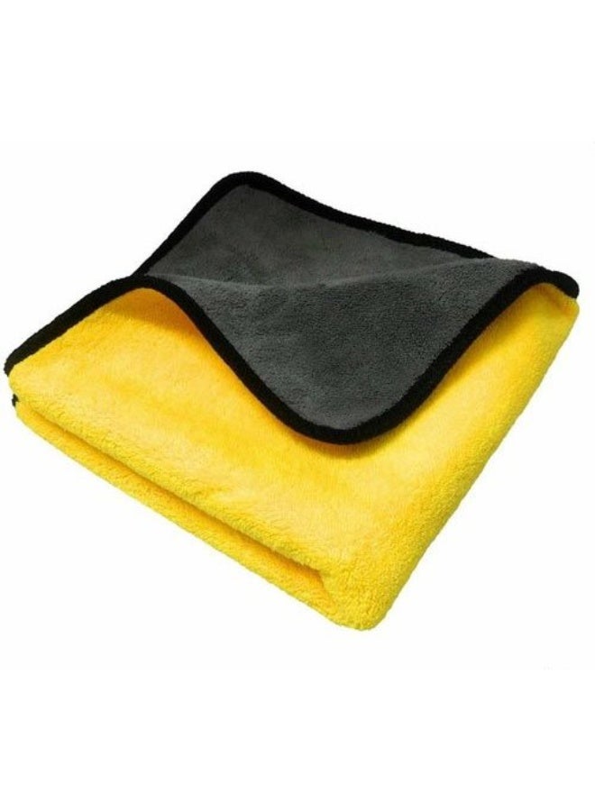 SolidX Double Sided Microfiber Car Drying Towel  40x40cm  Ultra Absorbent, Scratch-Free Professional Detailing Cloth for Cars, Motorcycles & Home , Kitchen - Image 1