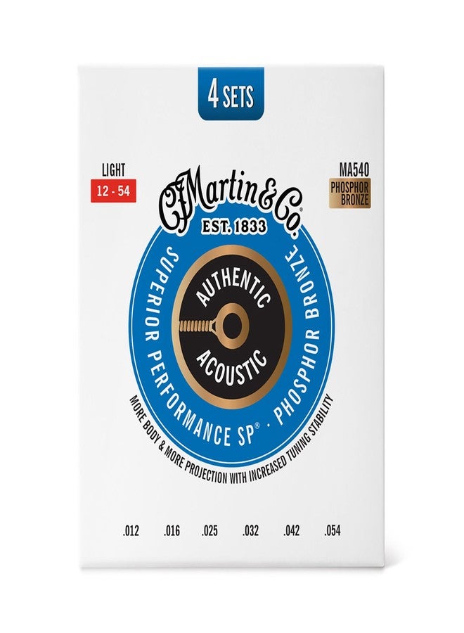مارتن 41Y25MA540PK4 أوتنتال أكوستيك SP 92/8 عبوة من 4 قطع - Image 1