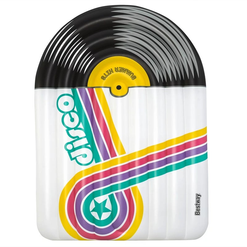 بست واي مرتبة عائمة علي شكل ديسكو قابلة للنفخ 191x135x19 سم - 43837 - Image 1