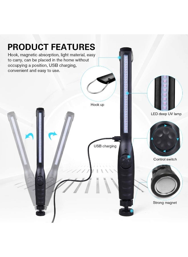 Portable UV Disinfection Lamp - Rechargeable Ultraviolet Sanitizer for Home, Hotel, Travel & Car - Image 5