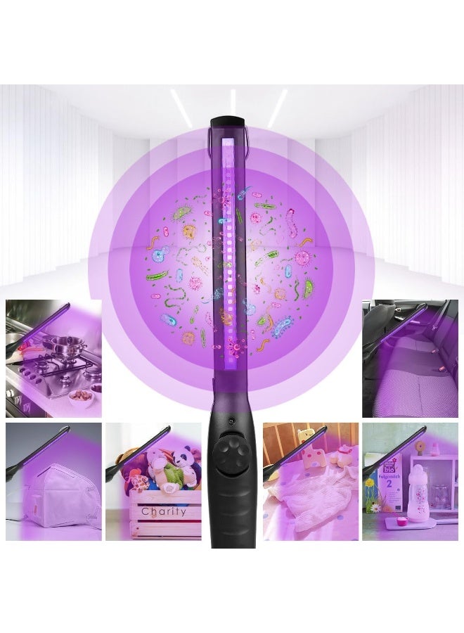 Portable UV Disinfection Lamp - Rechargeable Ultraviolet Sanitizer for Home, Hotel, Travel & Car - Image 4
