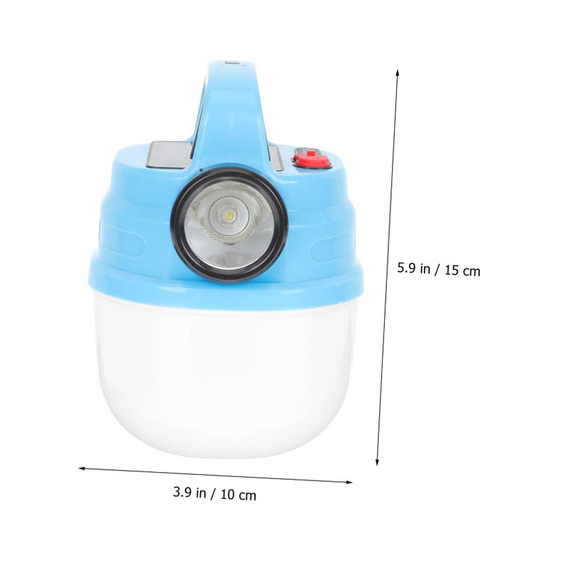 Portable Solar Camping Lantern Outdoor Emergency Light With Handle - Image 4