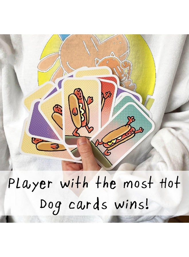 NIBEMINENT University Sports Games - Dogman Hotdog Card Game | 2-4 players, yellow, uniform size - Image 3