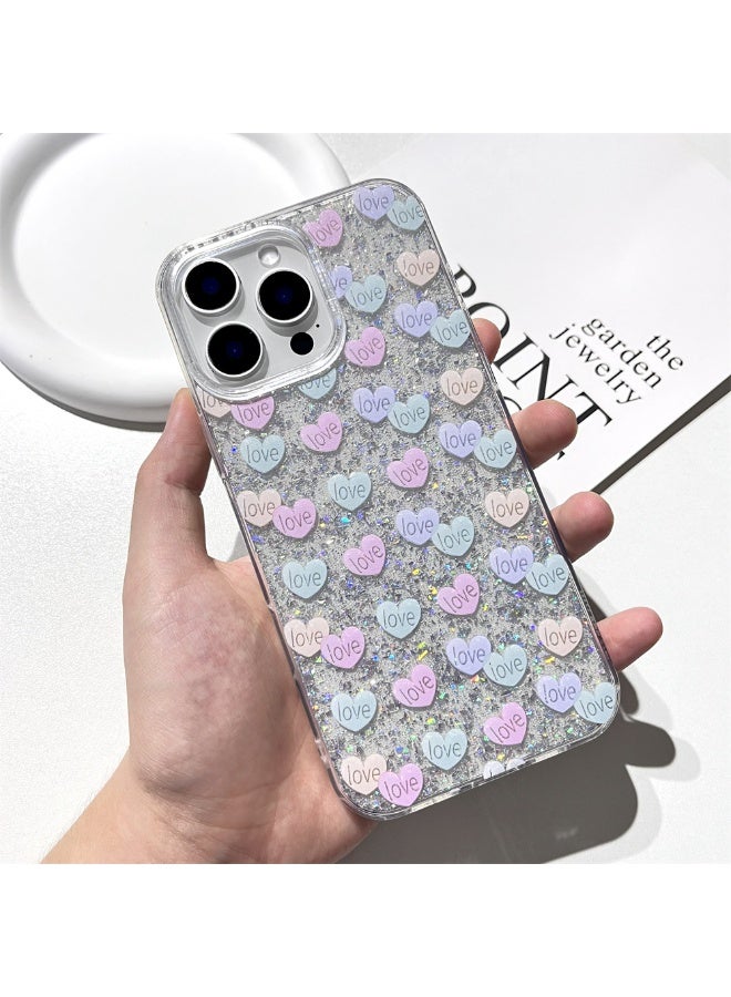 NIBEMINENT Dopamine Love Protective TPU Case Cover For iPhone 14 Clear - Image 2
