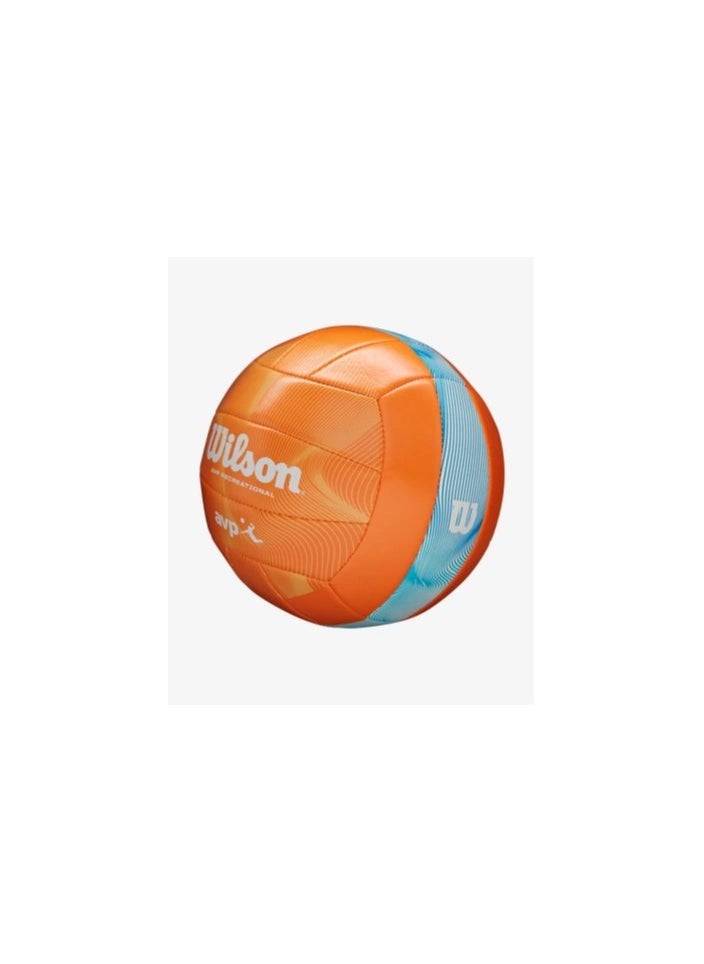 Wilson Wilson AVP Movement Official Blue Orange Volleyball [WS] – High-Performance Official Tournament-Grade Indoor & Beach Volleyball with Durable Construction, Superior Grip & Consistent Bounce for Competitive, Training & Recreational Play  - Image 3